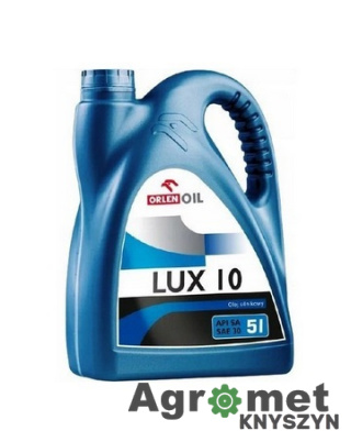 Olej LUX 10, 5 l LOTOS/Orlen LUX10 LUX5