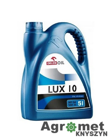 Olej LUX 10, 5 l LOTOS/Orlen LUX10 LUX5 Olej LUX 10, 5 l LOTOS/Orlen LUX10 LUX5