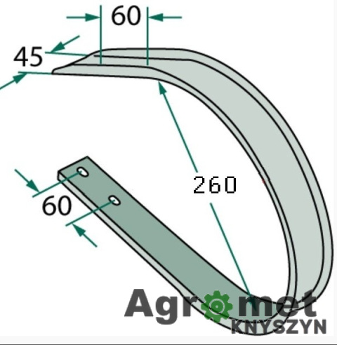 OPW4 Osłona podbieracza Welger RP200 1721520502 OPW4 Osłona podbieracza Welger RP200 1721520502