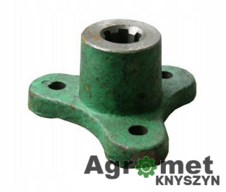 Zabierak długi, tarczy 120 mm, wysokość 80 z frezem, pasuje do T-088 FORTSCHRITT 02039762 ROZRZUTNIK