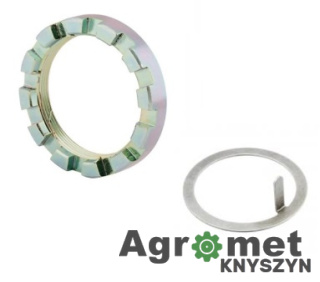 Nakrętka + Podkładka CLAAS 50X1,5 Nakrętka bębna młocarni 610359+610338
