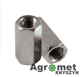 Nakrętka przedłużana kl. 6 ocynk Kramp, M8 9065 ZŁĄCZNA ŁĄCZNA 8 nz8