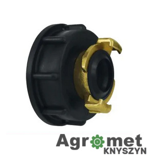 ADAPTER IBC 26071595 MAUZER wersja bardzo krótka S60x6 ze złączem kłowym GEKA BECZKI 1000L