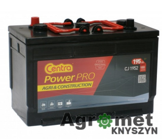 AKUMULATOR 6 V 195 AH CENTRA AGRI CJ1952 1000A 7300700 333175234 333-175-234 6X195