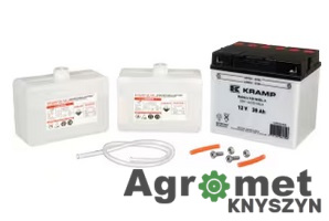 Akumulator Motocyklowy, 12 V, 30 Ah, Z Elektrolitem