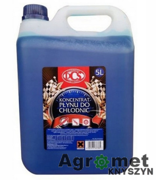 BORYGO PŁYN DO CHŁODNIC 5L NIEBIESKI ZP13 GLIKOL DCS5L ODCS5L 0DCS5L 61104 61-104