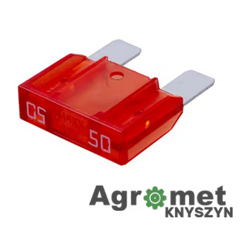 Bezpiecznik Płaski, Maxi, 50 A Bezpiecznik Płaski, Maxi, 50 A