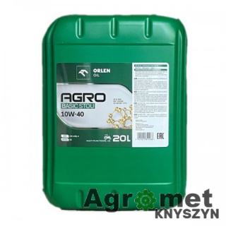 OLEJ AGRINA AGROL STOU PLUS 10W40 20 LITR QFD433K20 QF0958K20 BASIC