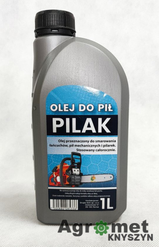 OLEJ DO PIŁ 1L ECO DO SMAROWANIA ŁAŃCUCHA PILAK KONFEKCJA