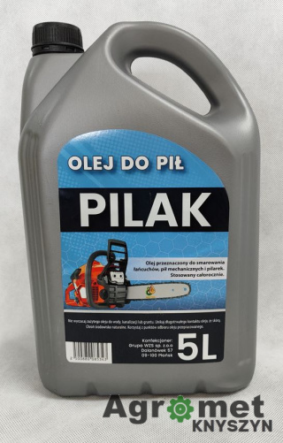 OLEJ DO PIŁ 5L ECO DO SMAROWANIA ŁAŃCUCHA PILAK
