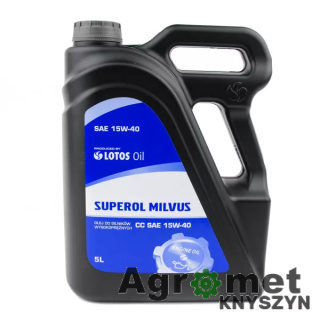 OLEJ MILVUS 5L SUPEROL 15W40 MILWUS QF0855B50