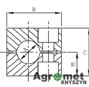 Obejma Kpl. 1x25mm, Pp Gr. 3 (1 Szt.)