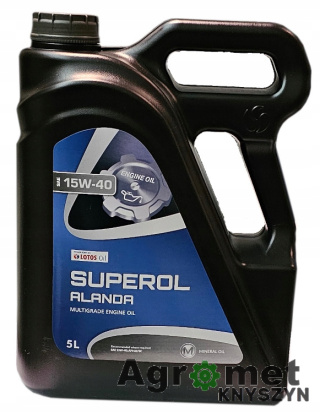 Olej ALANDA SUPEROL CB/SC 15W/40 5l