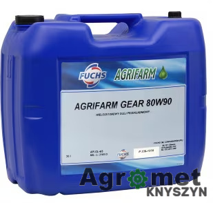 Olej Agrifarm Gear 80w90, 20 L