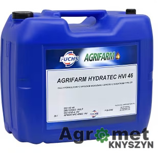 Olej Agrifarm Hydratec Hvi 46, 20 L Olej Agrifarm Hydratec Hvi 46, 20 L