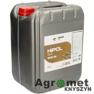 Olej Hipol Gl-4, 20 L 17KG 80W ORL 80W90 20L QFS100K20 QFS095K20 QF0821K20