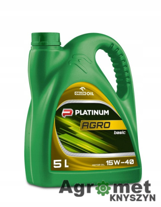 Olej Platinum Agro Basic 15w40, 5 L