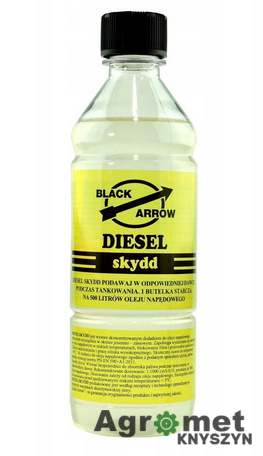 Dodatek Do On Diesel Skydd, 500 Ml 0,48 L BLACK ARRO SKYDO
