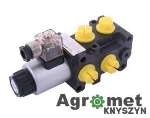 Dzielnik. zawór. elektrozawór kierunkowy elektromagnetyczny 24V W-E38DVS6/2 (DVS6/50 L/MIN) G3/8" 50L (24V DC) Wary