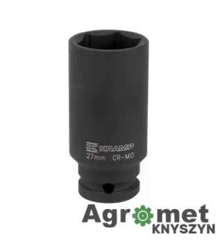 Klucz Nasadowy Udarowy Przedłużany 6-Kt. 1/2", 27 Mm