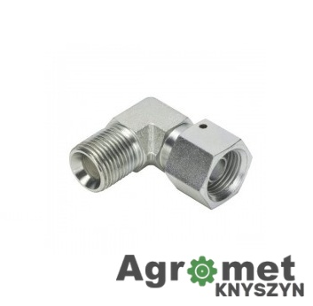 KOLANKO HYDRAULICZNE METRYCZNE AB 90 20/22 M20x1,5/M22x1,5 KAB20X22 COMPACT