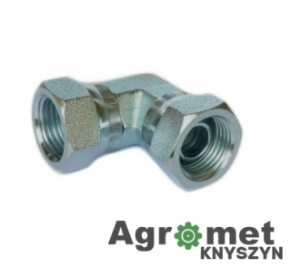 Kolanko hydrauliczne metryczne COMPACT AA 90 1 M1/2XM1/2 KAA1/2X1/2 FF9008K
