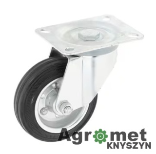 Koło Metalowo Gumowe Skrętne Gopart, 160 Mm