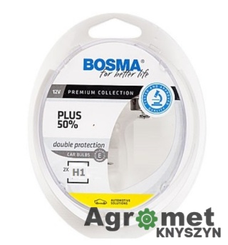 Komplet Żarówek H1 Plus 50%, 12 V, 55w, 14,5s